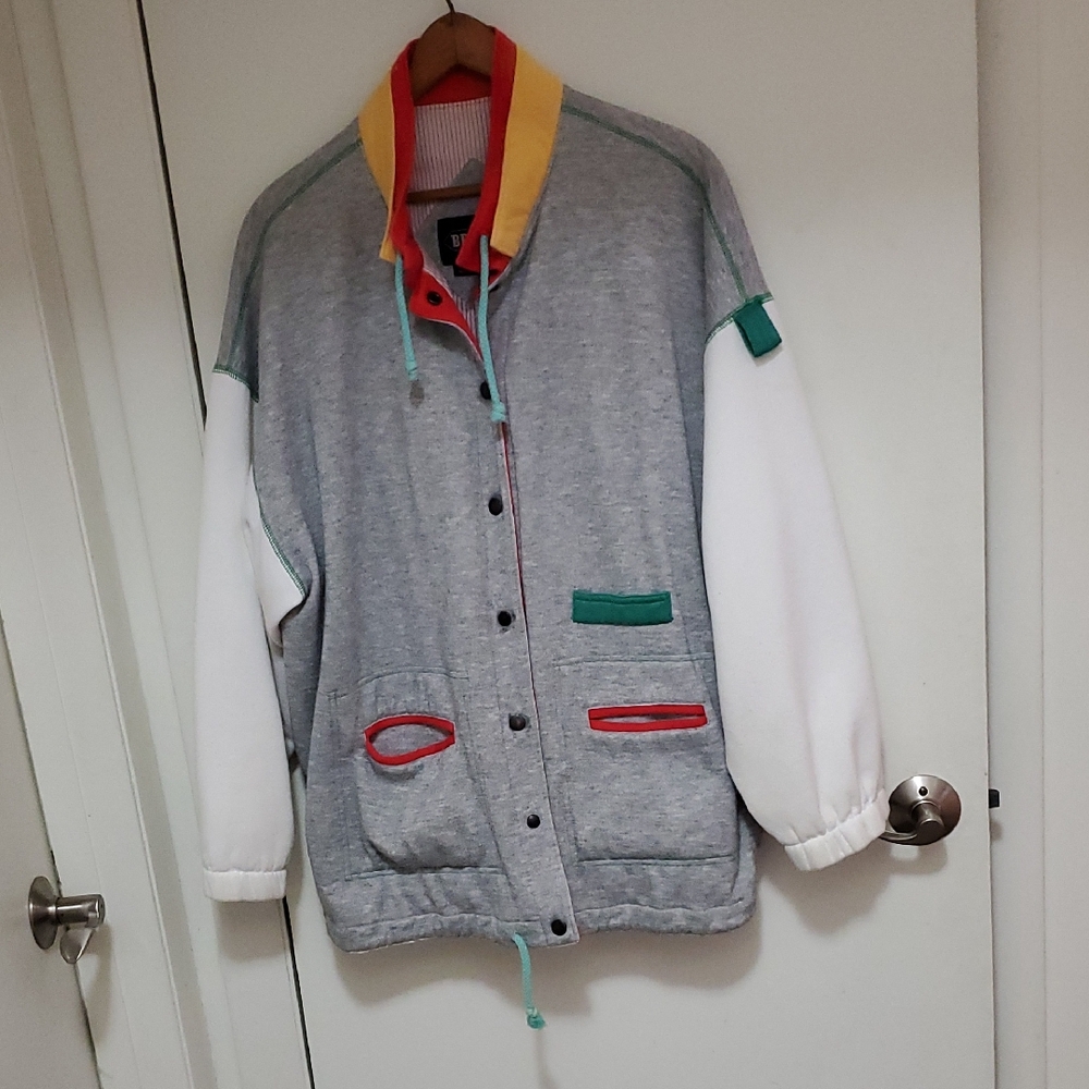 Braetan Red and Gray Jacket